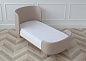 Кровать KIDI Soft для детей от 2 до 4 лет (бежевый, экокожа)