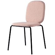 Стул oswald, рогожка, бежево-розовый от производителя. Магазин дизайнерской мебели. ⭐ Более 100 видов столов, стульев, диваны, кресла, обеденные группы, лаунж-зоны.