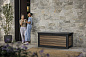 Сундук Деко 630л (Deco deck 630 L Walnut) темно-коричневый