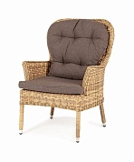"алиса" кресло плетеное, цвет соломенный в официальном магазине viva-verde.ru