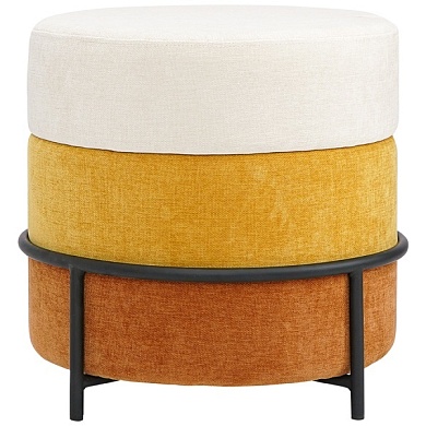 Пуф norunn, шенилл, желто-коричневый от производителя. Магазин дизайнерской мебели. ⭐ Более 100 видов столов, стульев, диваны, кресла, обеденные группы, лаунж-зоны.