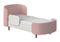 Кровать подростковая KIDI Soft размер М (розовый)