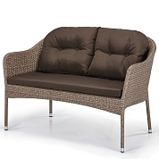 плетеный диван s54b-w56 light brown в официальном магазине viva-verde.ru