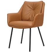 Стул allar, экокожа, рогожка, коричневый от производителя. Магазин дизайнерской мебели. ⭐ Более 100 видов столов, стульев, диваны, кресла, обеденные группы, лаунж-зоны.