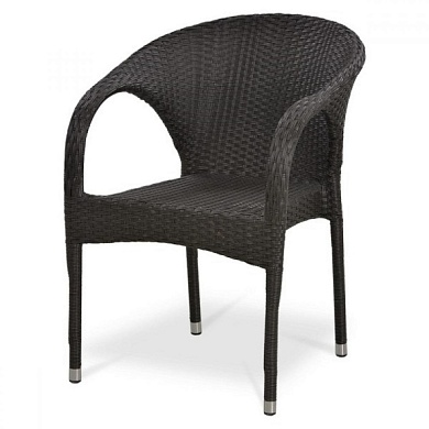 плетеное кресло y290b-w52 brown в официальном магазине viva-verde.ru