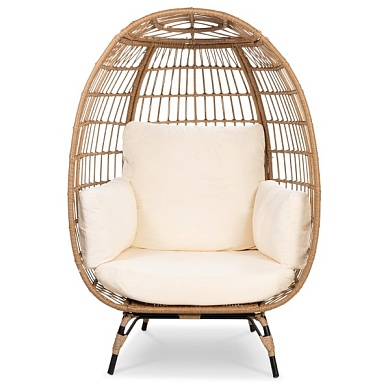 кресло-кокон на ножках afm-815b beige в официальном магазине viva-verde.ru