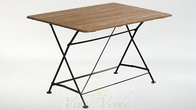 картинка стол кованый 120*80*76 см от магазина viva-verde.ru