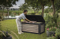Сундук Деко 630л (Deco deck 630 L Ashwood) светло-коричневый