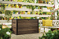 Сундук Деко 870л (Deco deck 870 L Walnut) темно-коричневый