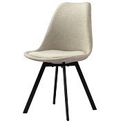 Стул pirel, шенилл, светло-бежевый от производителя. Магазин дизайнерской мебели. ⭐ Более 100 видов столов, стульев, диваны, кресла, обеденные группы, лаунж-зоны.