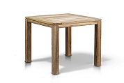 "виченца" деревянный стол из натурального тика, 90х90см в официальном магазине viva-verde.ru