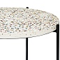 Столик кофейный josen terrazzo, D43 см