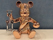 Подставка для вина BEARBRICK ROSE GOLD Premium, Начни собирать коллекцию оригинальных мишек Bearbrick! Что такое BEARBRICK?
