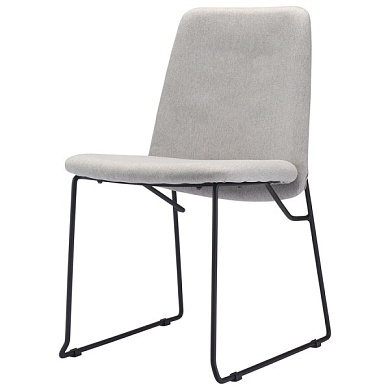 Стул niels, рогожка, светло-серый от производителя. Магазин дизайнерской мебели. ⭐ Более 100 видов столов, стульев, диваны, кресла, обеденные группы, лаунж-зоны.