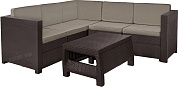 комплект мебели прованс угловой (provence set) коричневый в официальном магазине viva-verde.ru