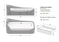 Диван-кровать KIDI Soft с низким изножьем 90*200 см R (розовый)