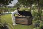 Сундук Деко 630л (Deco deck 630 L Walnut) темно-коричневый