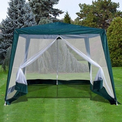 садовый шатер afm-1035na green (3x3/2.4x2.4) в официальном магазине viva-verde.ru