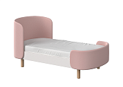 Кровать KIDI Soft для детей от 2 до 4 лет (розовый)  по выгодным ценам с доставкой по Москве и Регионам от производителя. Более 50 видов детских кроваток, диванов, стульчиков, столов, комплектов. Доставка 24/7. Фирменная гарантия на детскую мебель.