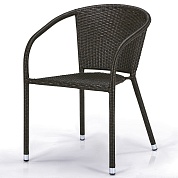 плетеное кресло y137c-w53 brown в официальном магазине viva-verde.ru