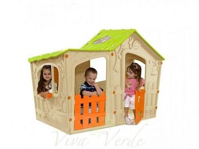 картинка игровой домик для детей magic villa от магазина viva-verde.ru