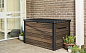 Сундук Деко 870л (Deco deck 870 L Walnut) темно-коричневый
