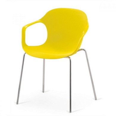 стул пластиковый xrb-078-by yellow в официальном магазине viva-verde.ru