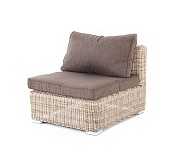 "лунго" модуль диванный прямой с подушками, цвет бежевый в официальном магазине viva-verde.ru