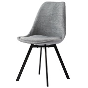 Стул pirel, шенилл, серый от производителя. Магазин дизайнерской мебели. ⭐ Более 100 видов столов, стульев, диваны, кресла, обеденные группы, лаунж-зоны.
