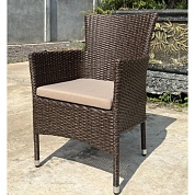 плетеное кресло am-196b brown в официальном магазине viva-verde.ru