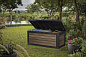 Сундук Деко 630л (Deco deck 630 L Walnut) темно-коричневый