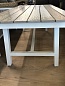 Сан Ремо стол обеденный из ДПК, каркас алюминиевый