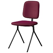 Стул ror, y, велюр, черный/пурпурный от производителя. Магазин дизайнерской мебели. ⭐ Более 100 видов столов, стульев, диваны, кресла, обеденные группы, лаунж-зоны.