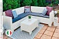Комплект мебели NEBRASKA CORNER Set (углов. диван, столик), белый