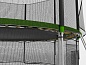 Батут с сеткой Unix 10 FT 3,05 м с лестницей зеленый