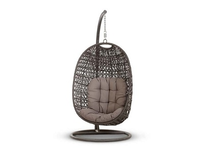 "тенерифе" подвесное кресло-кокон, цвет темно-коричневый в официальном магазине viva-verde.ru
