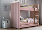 Кровать двухъярусная Cosy (розовый)