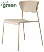 стул пластиковый scab design lisa technopolymer go green в официальном магазине viva-verde.ru