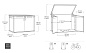 Ящик-шкаф Горизонтальный (Horizontal Shed) 2020 л. коричневый венецианский