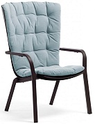 лаунж-кресло пластиковое с подушкой nardi folio в официальном магазине viva-verde.ru
