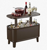 стол бриз бар (breeze bar large cool bar), коричневый в официальном магазине viva-verde.ru