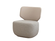 Кресло Ellipse E5.2 (бежевый, экокожа, рогожка). Современная мебель для спальни. Более 100 видов гарнитур, кроватей, комодов, диванов. Доставка 24/7. Фирменная гарантия на мебель.