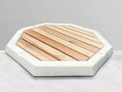 поддон для уличного душа arkema qp110 wood в официальном магазине viva-verde.ru