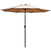зонт для сада afm-270/8kr-beige (с наклоном) в официальном магазине viva-verde.ru