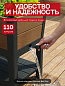 Готовая грядка Дарвин (Darwin elevated Garden Bed) коричневый