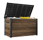 Сундук Деко 870л (Deco deck 870 L Walnut) темно-коричневый