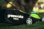Аккумуляторная газонокосилка GreenWorks G40LM35K4X