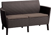 диван салемо 2-х местный (salemo 2 sofa), коричневый в официальном магазине viva-verde.ru