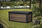 Сундук Деко 630л (Deco deck 630 L Walnut) темно-коричневый