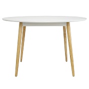 Стол обеденный matyo, D120 см, белый от производителя. Магазин дизайнерской мебели. ⭐ Более 100 видов столов, стульев, диваны, кресла, обеденные группы, лаунж-зоны.